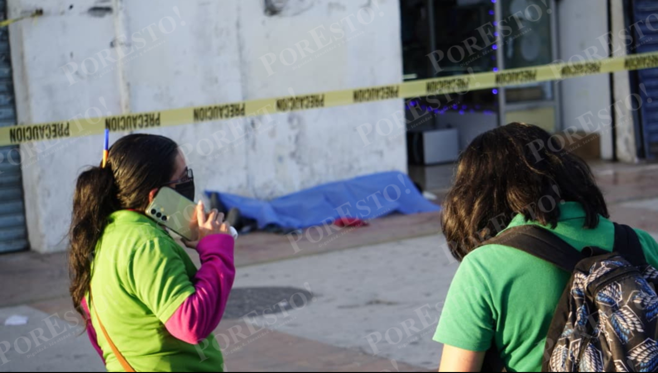 Testigos señalaron que la persona presentó dificultad para respirar y convulsiones.