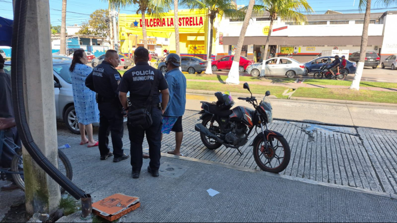 Los involucrados se retiraron al llegar a un acuerdo para el pago de los daños materiales y las lesiones