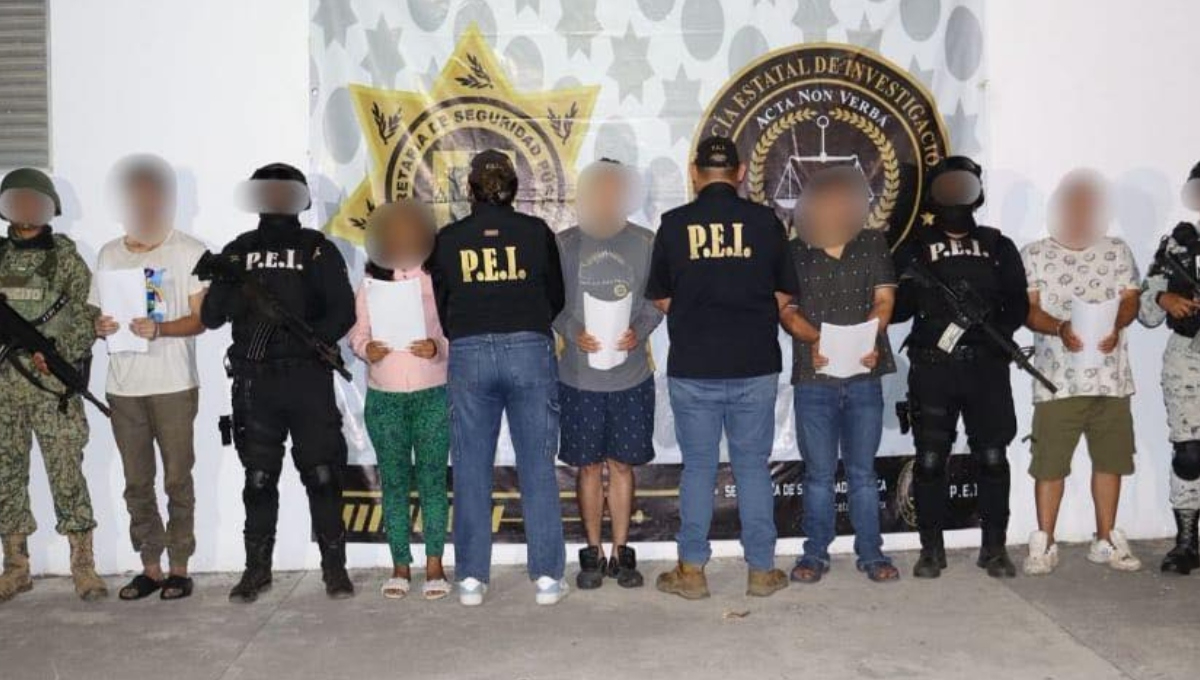 Cinco a prisión por su presunta participación en triple homicidio en Yucatán
