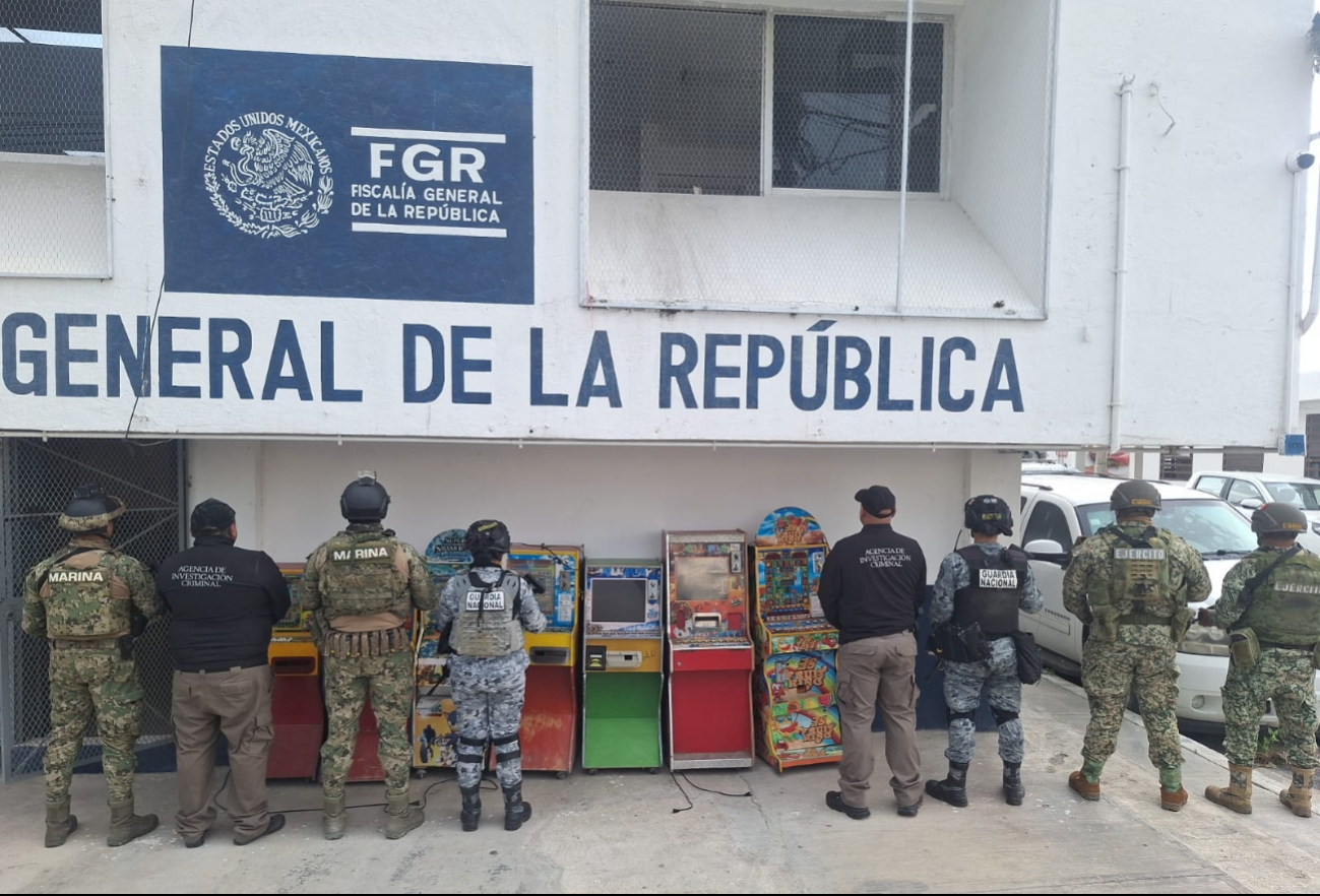Presencia de menores activa operativos contra máquinas de juego en Campeche