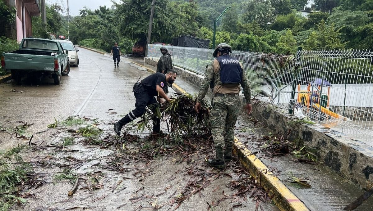 La dependencia pidió a la población mantenerse informada mediante los canales oficiales y atender las indicaciones de Protección Civil