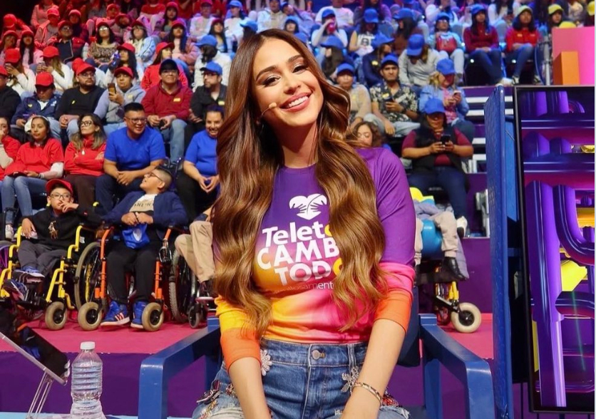 Yanet García en el Teletón 2026