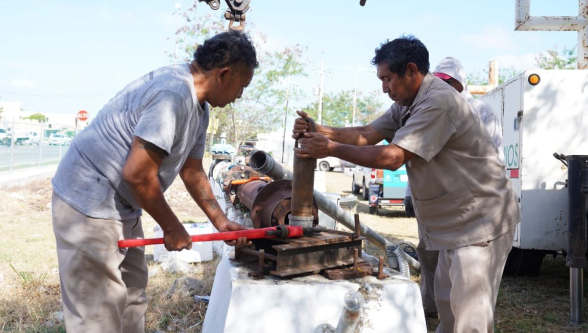 Colonias de Mérida tendrán afectaciones en el servicio de agua.