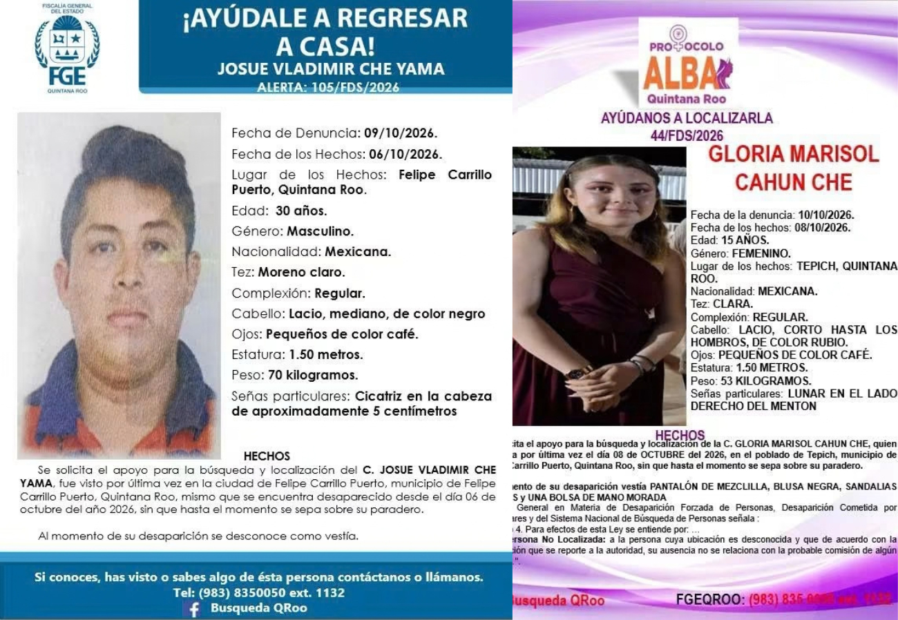 Las familias de ambas personas presentaron las denuncias