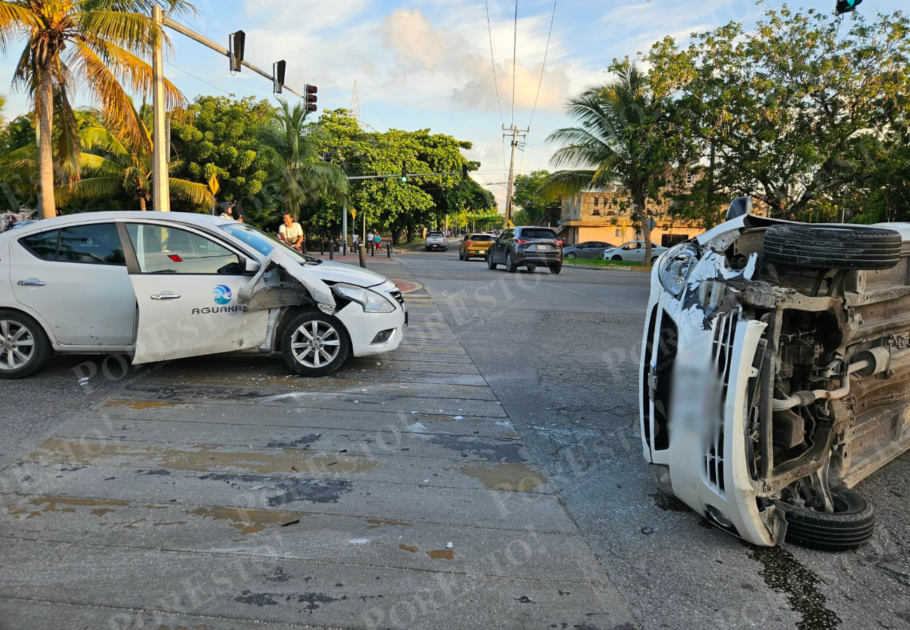 El accidente movilizó a los cuerpos de emergencia durante las primeras horas de la mañana