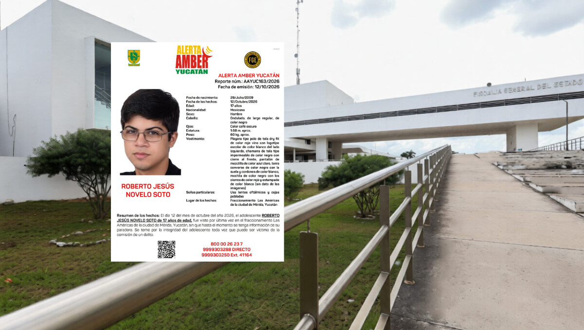 Buscan a adolescente de 17 años en Yucatán; desapareció en el fraccionamiento Las Américas