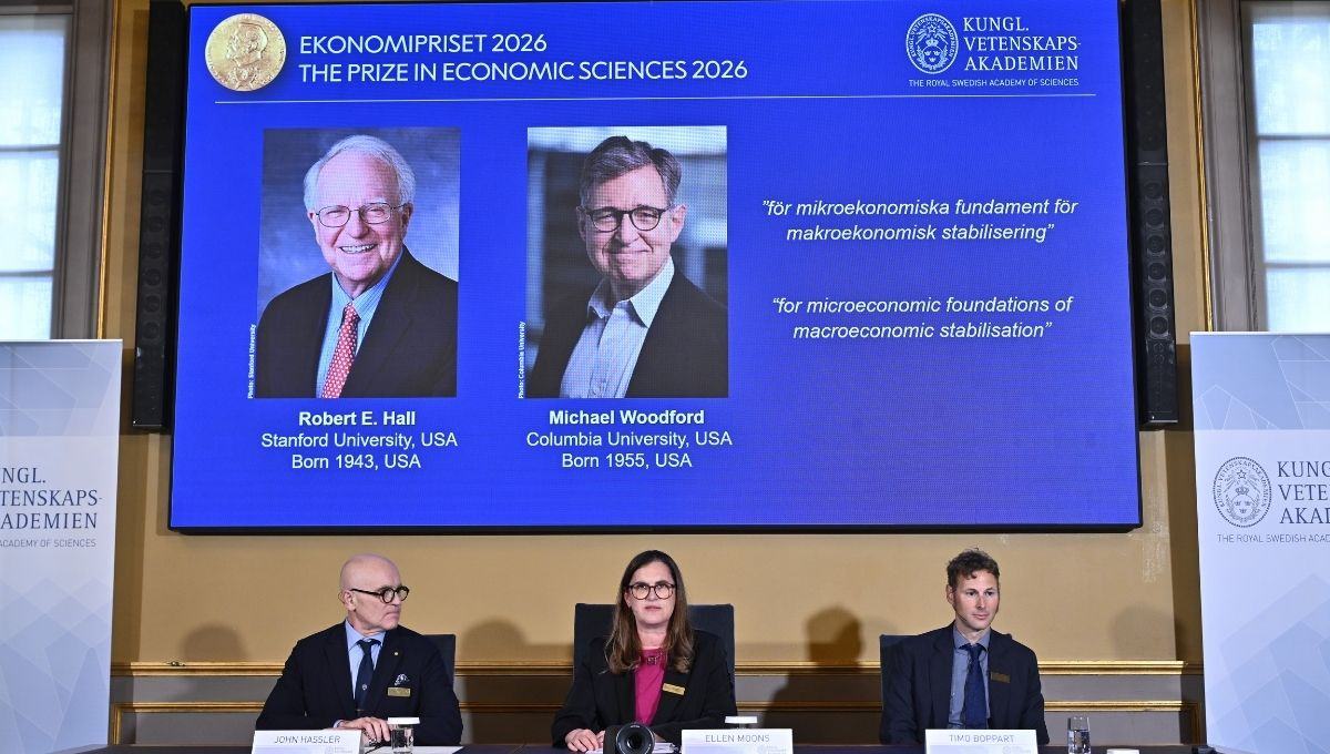 Robert E. Hall y Michael Woodford fueron reconocidos este lunes 12 de octubre con el Premio Nobel de Economía 2026
