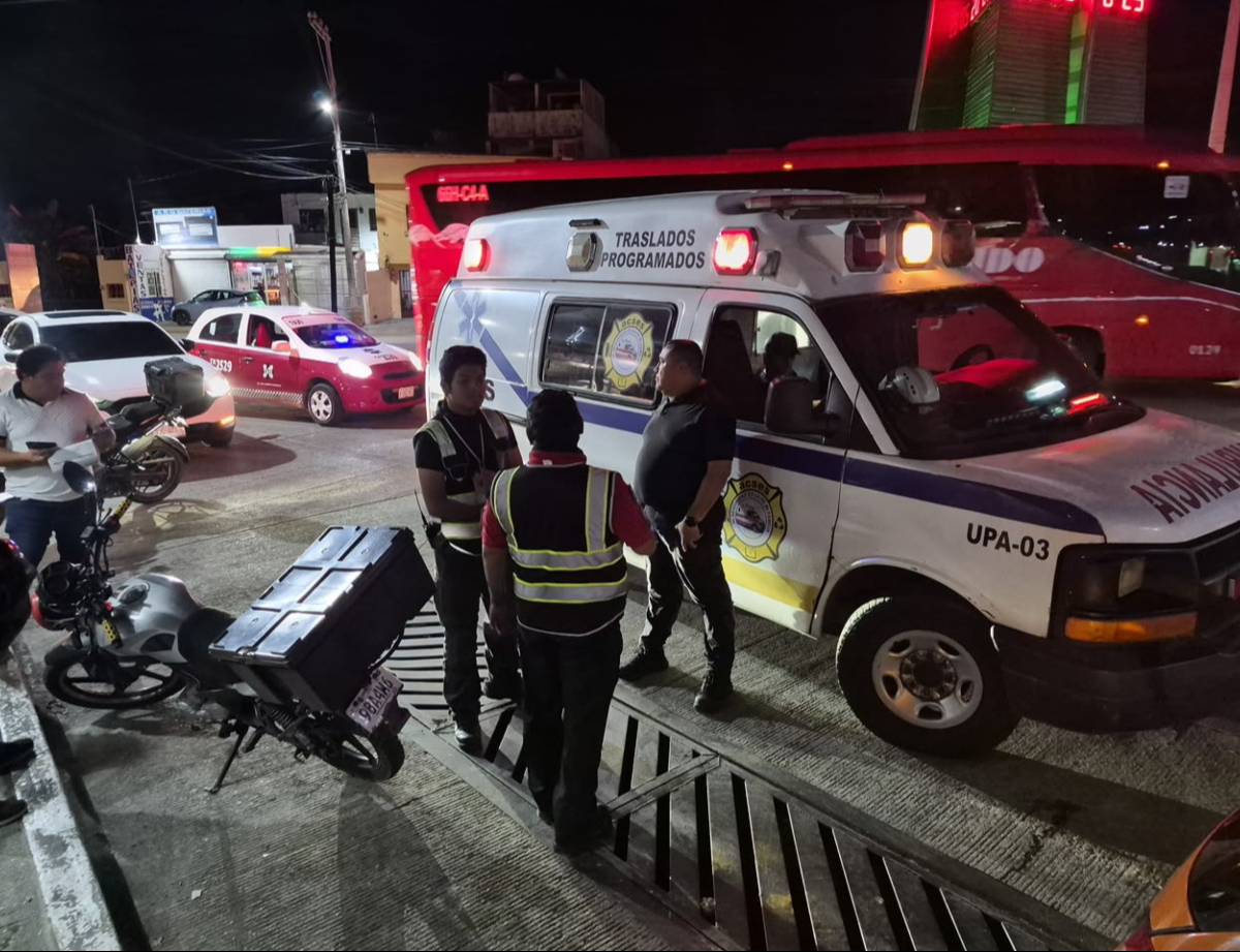 Testigos solicitaron el apoyo de los cuerpos de emergencia.