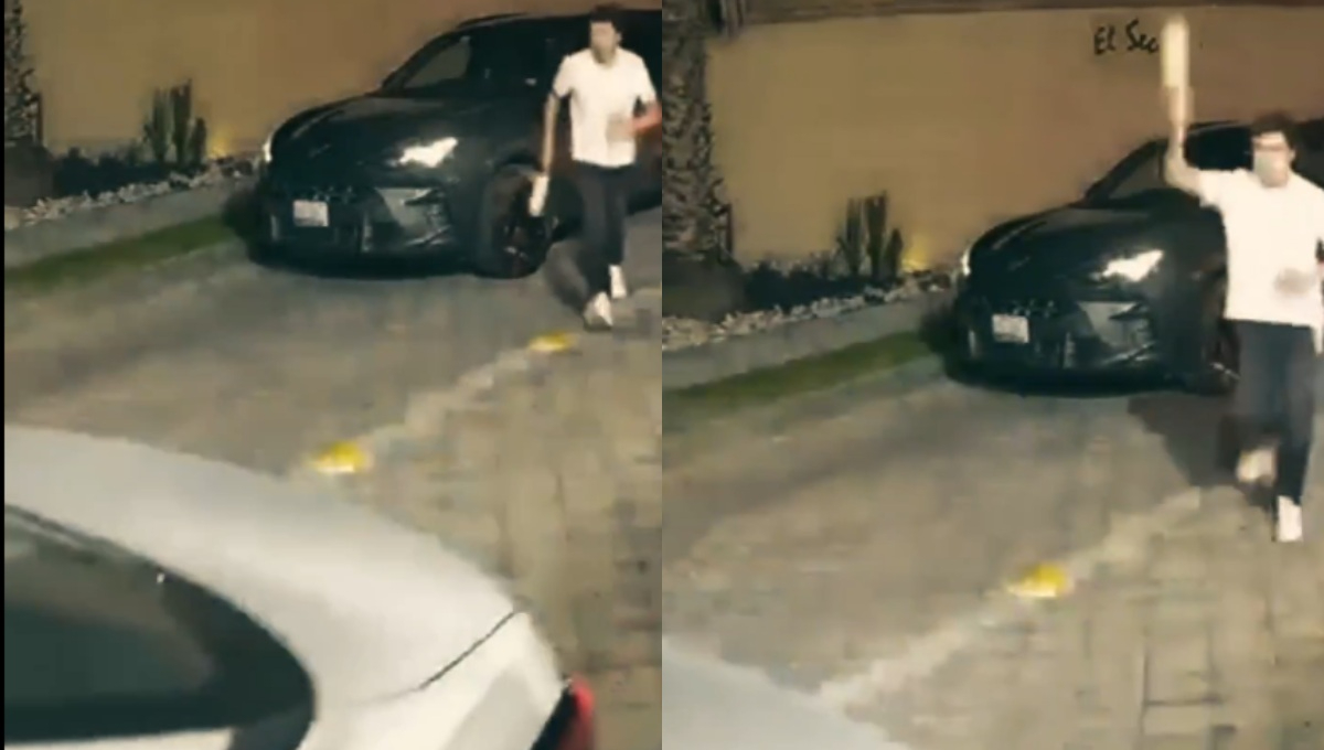 Jóvenes agreden a conductor de Uber en Lomas de Angelópolis.