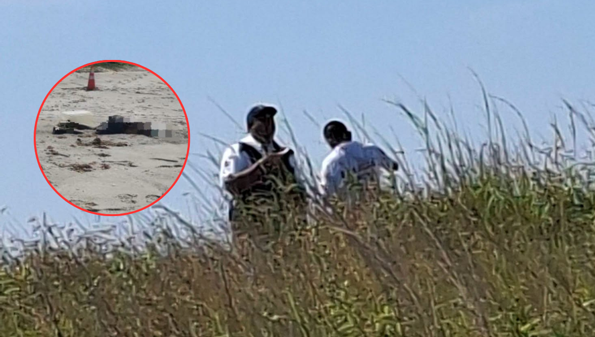 Localizaron el cuerpo sin vida de un hombre en la carretera federal Isla Aguada–Sabancuy.