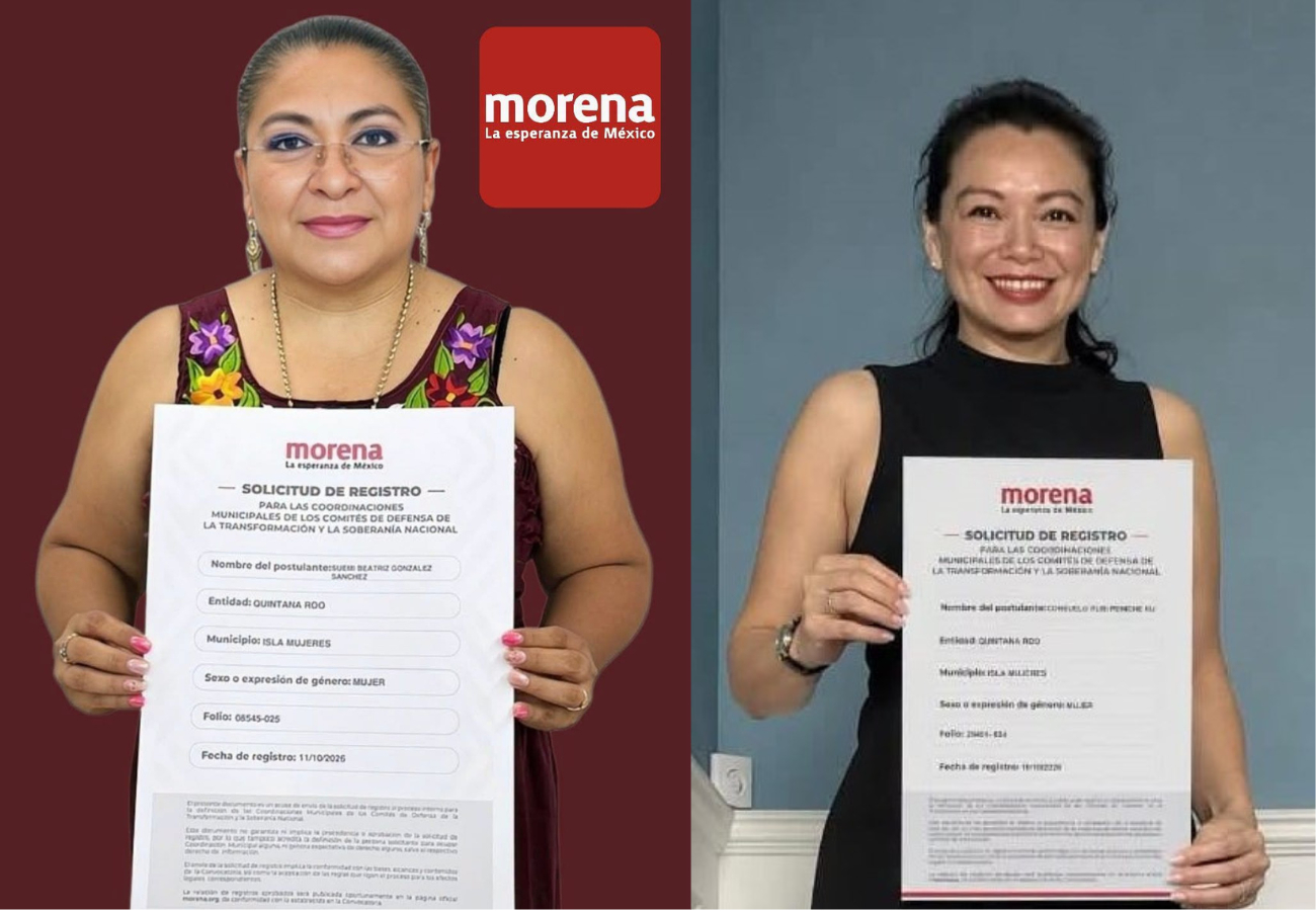 Suemi González y Consuelo Peniche