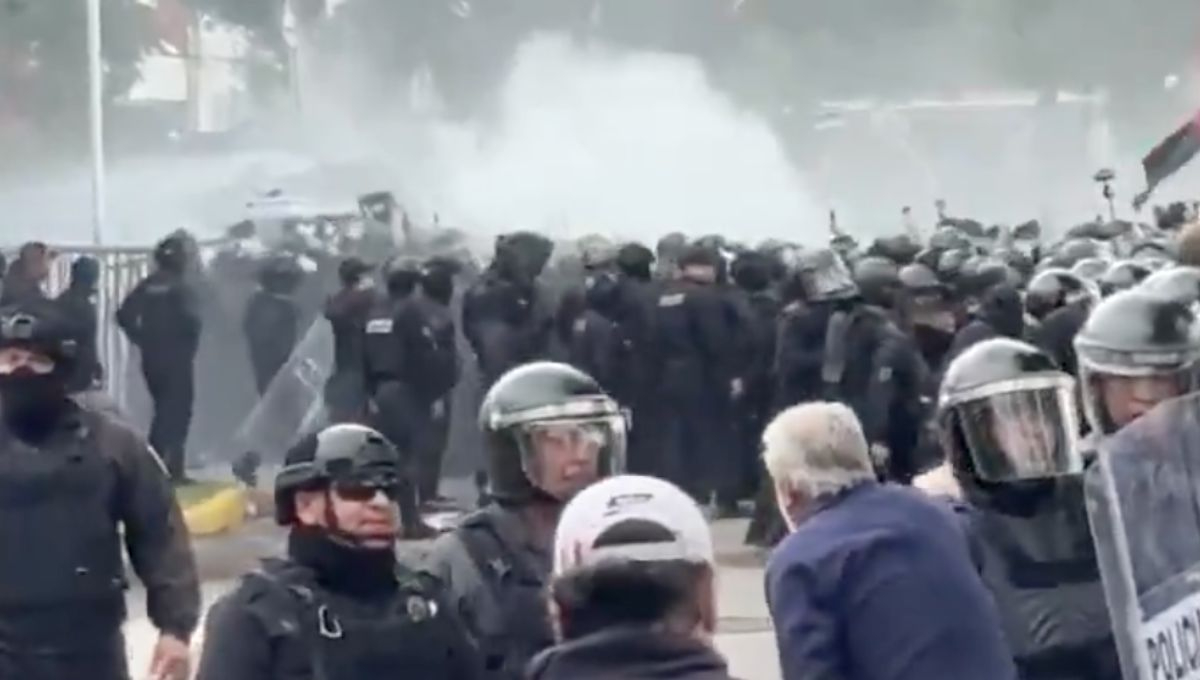 Trasladan al penal de Puente Grande a siete detenidos durante la marcha del pasado domingo 11 de octubre en Guadalajara