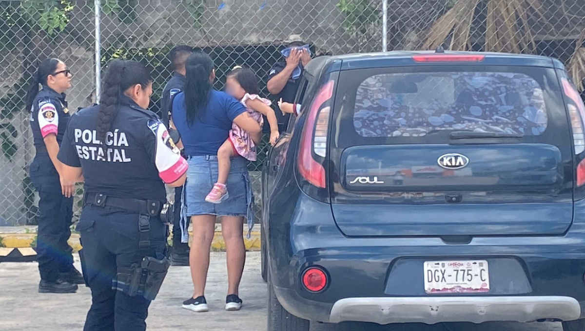 La víctima conducía con tres niños por la carretera Antigua a Kalá hacia Plan Chac.