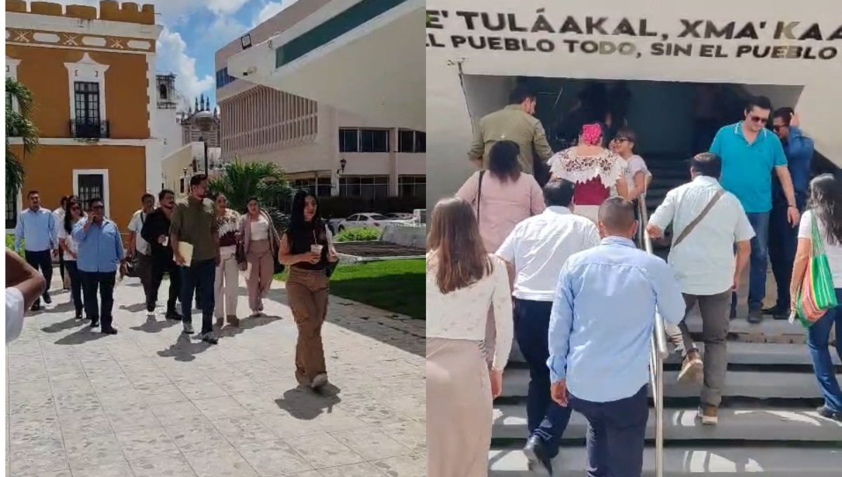 El Congreso del Estado de Campeche realizó su tercera sesión reservada a puerta cerrada en menos de un mes.