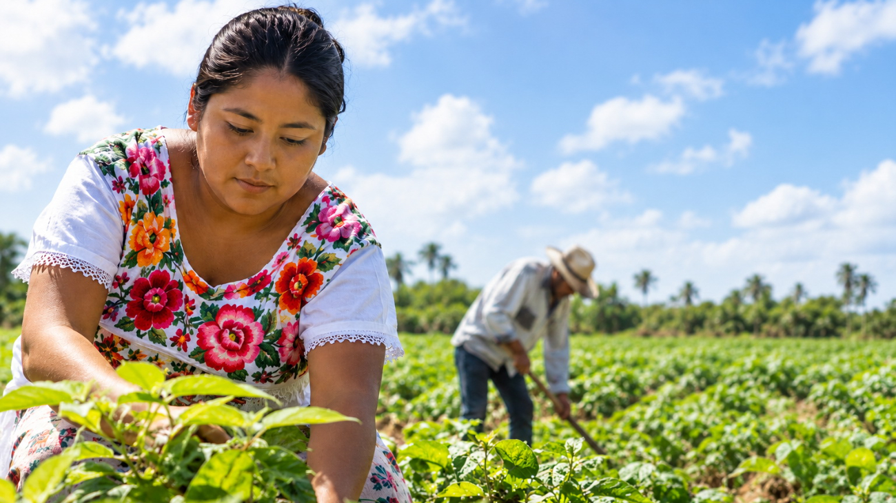 Mujeres tienen una participación minoritaria en el campo de Yucatán
