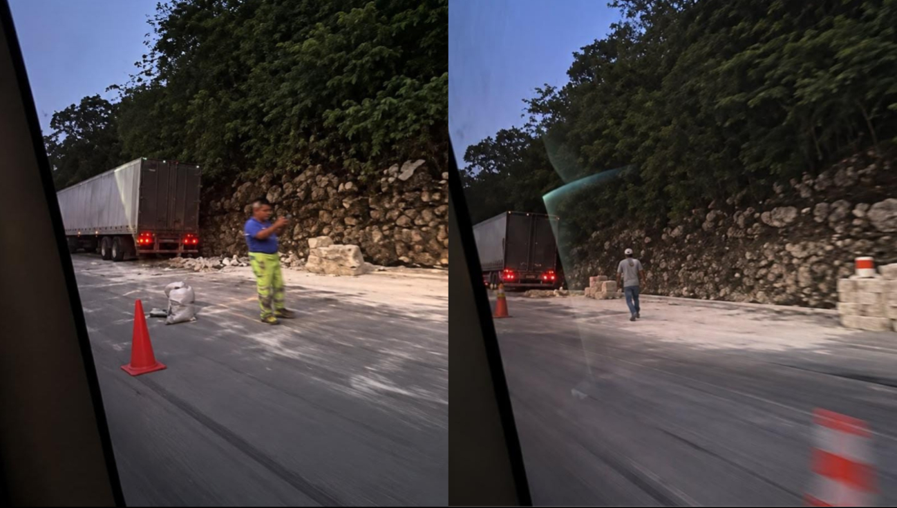 Un choque por alcance entre dos tráileres se registró la mañana de este viernes en la autopista Champotón a Campeche.
