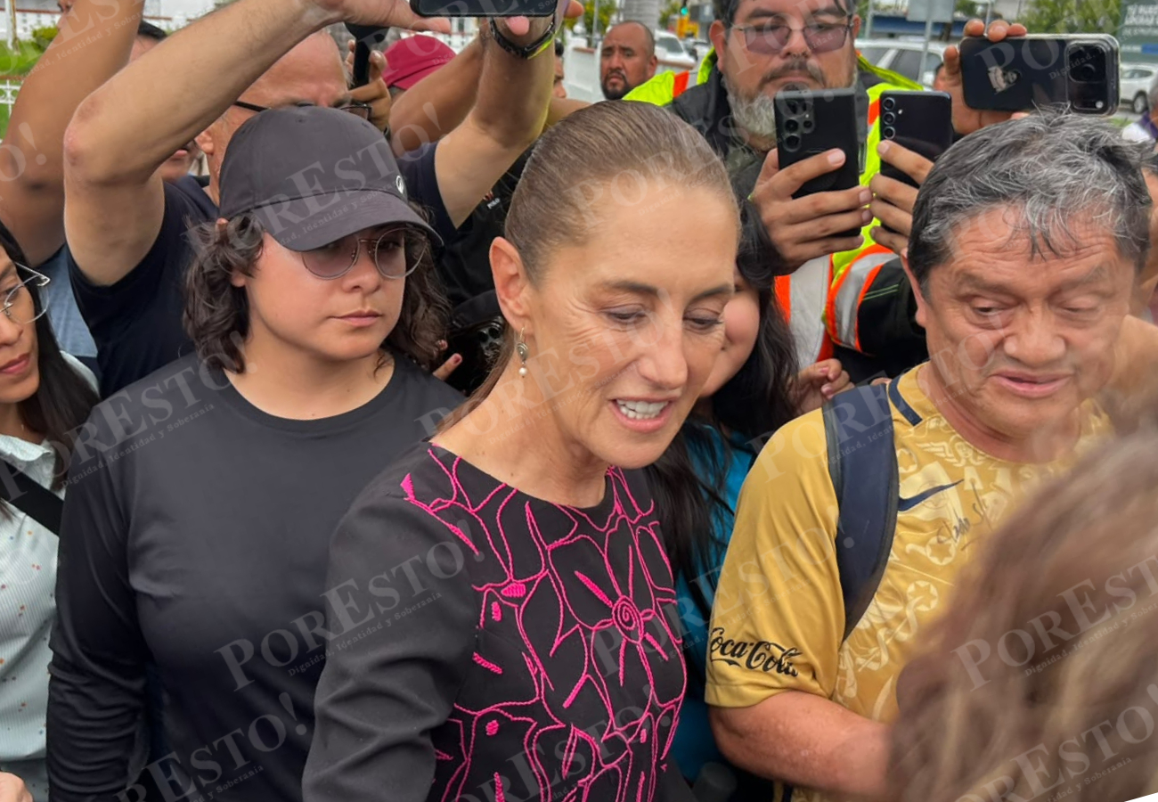 Claudia Sheinbaum en Chetumal