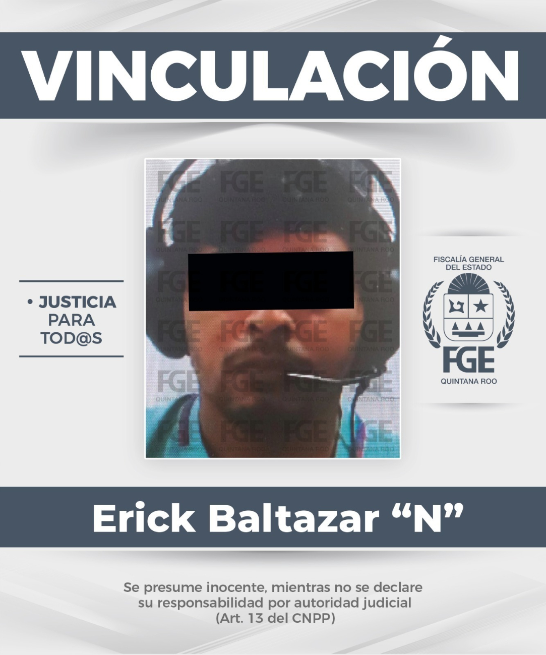 Erick Baltazar “N” queda en prisión por presunto robo de motocicleta con machete en Chetumal