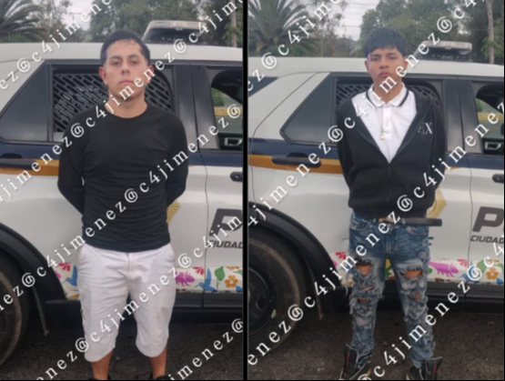 Dos hombres fueron detenidos en Milpa Alta por su presunta relación con la venta de sustancias ilícitas, de acuerdo con un reporte difundido en redes sociales.