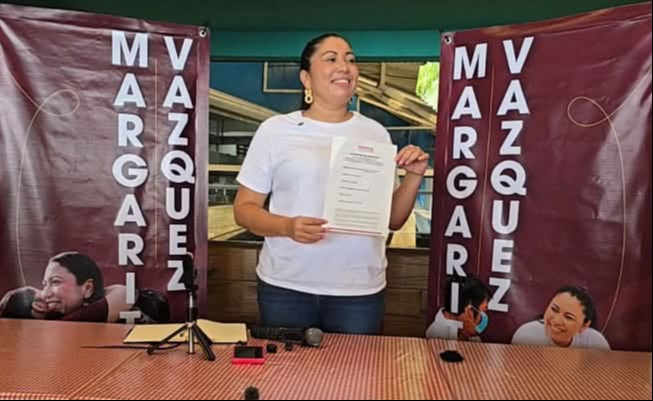 Margarita Vázquez busca Coordinación Municipal de Morena en Cozumel; registro cierra este domingo