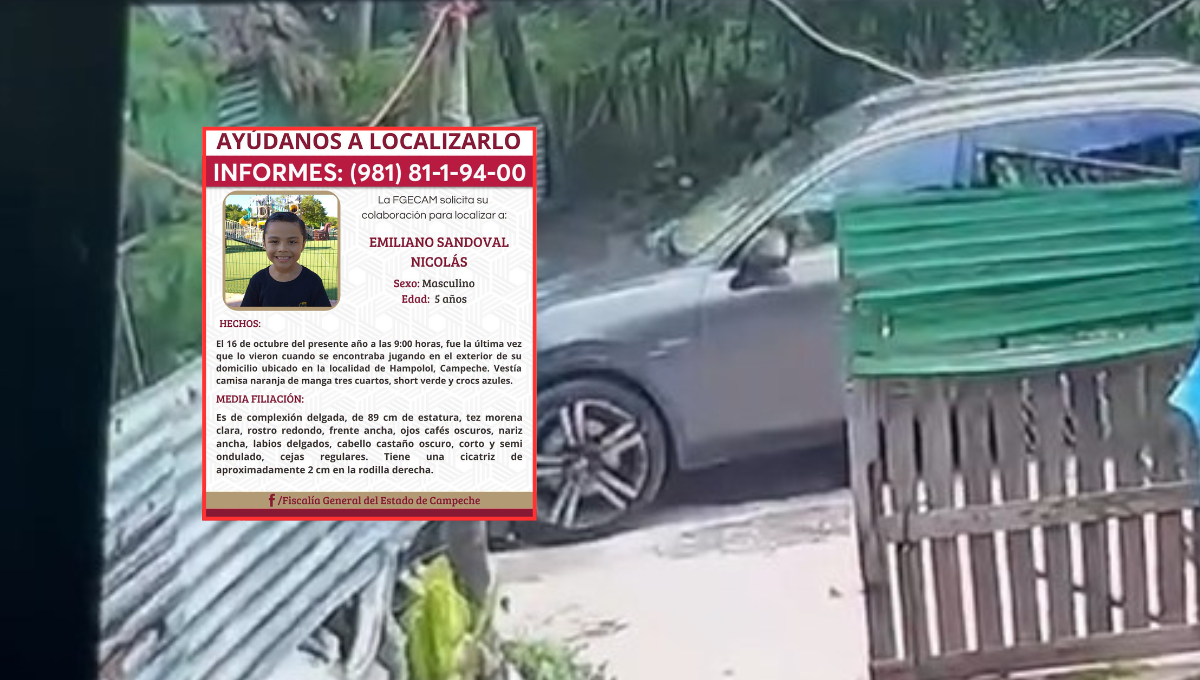 En redes sociales circula un video de un vehículo presuntamente involucrado en los hechos.
