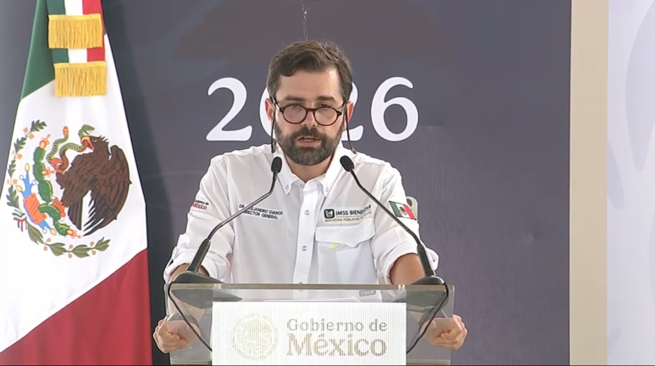 Alejandro Svarch, director general del IMSS Bienestar