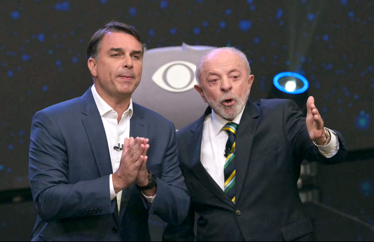 Bolsonaro y Lula protagonizaron un debate previo a la segunda vuelta.