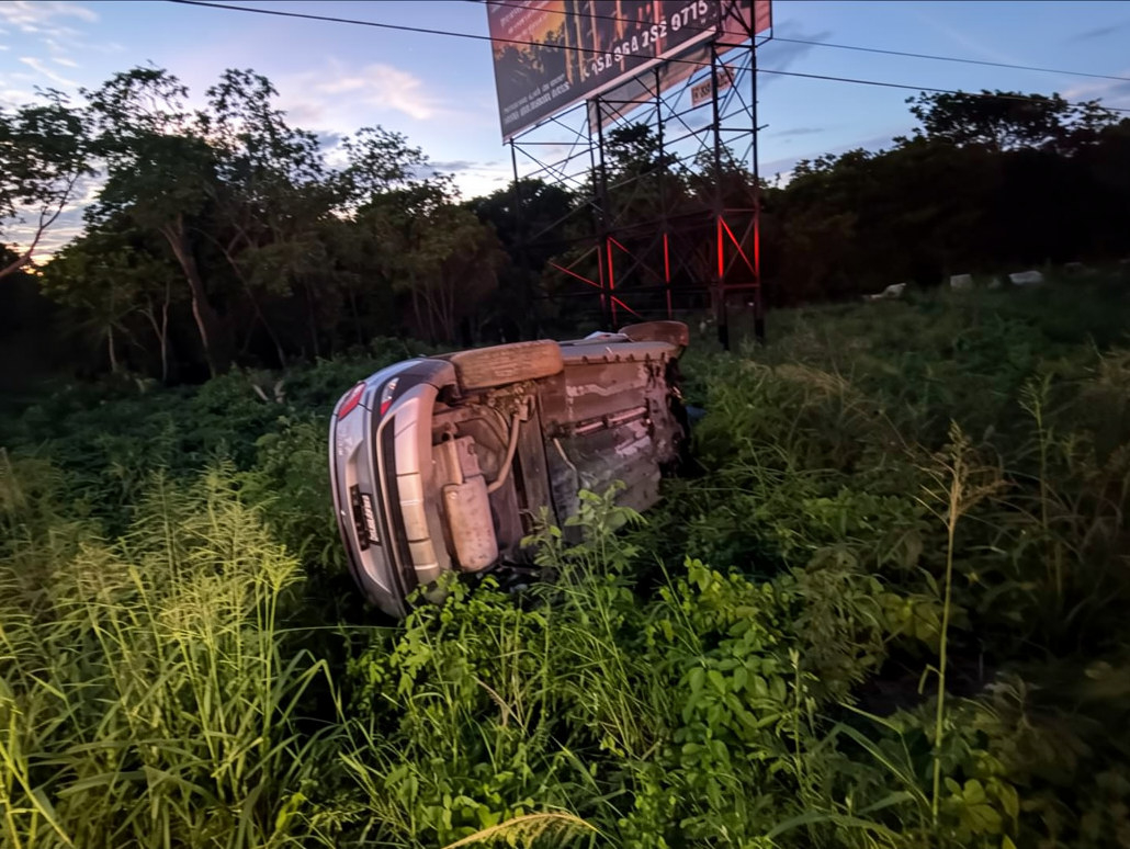 El conductor viajaba acompañado de varios menores