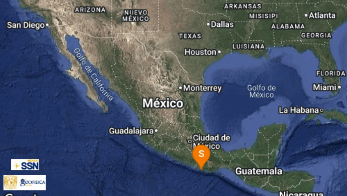Reportan sismo de magnitud 4.0 en Oaxaca este 18 de octubre.