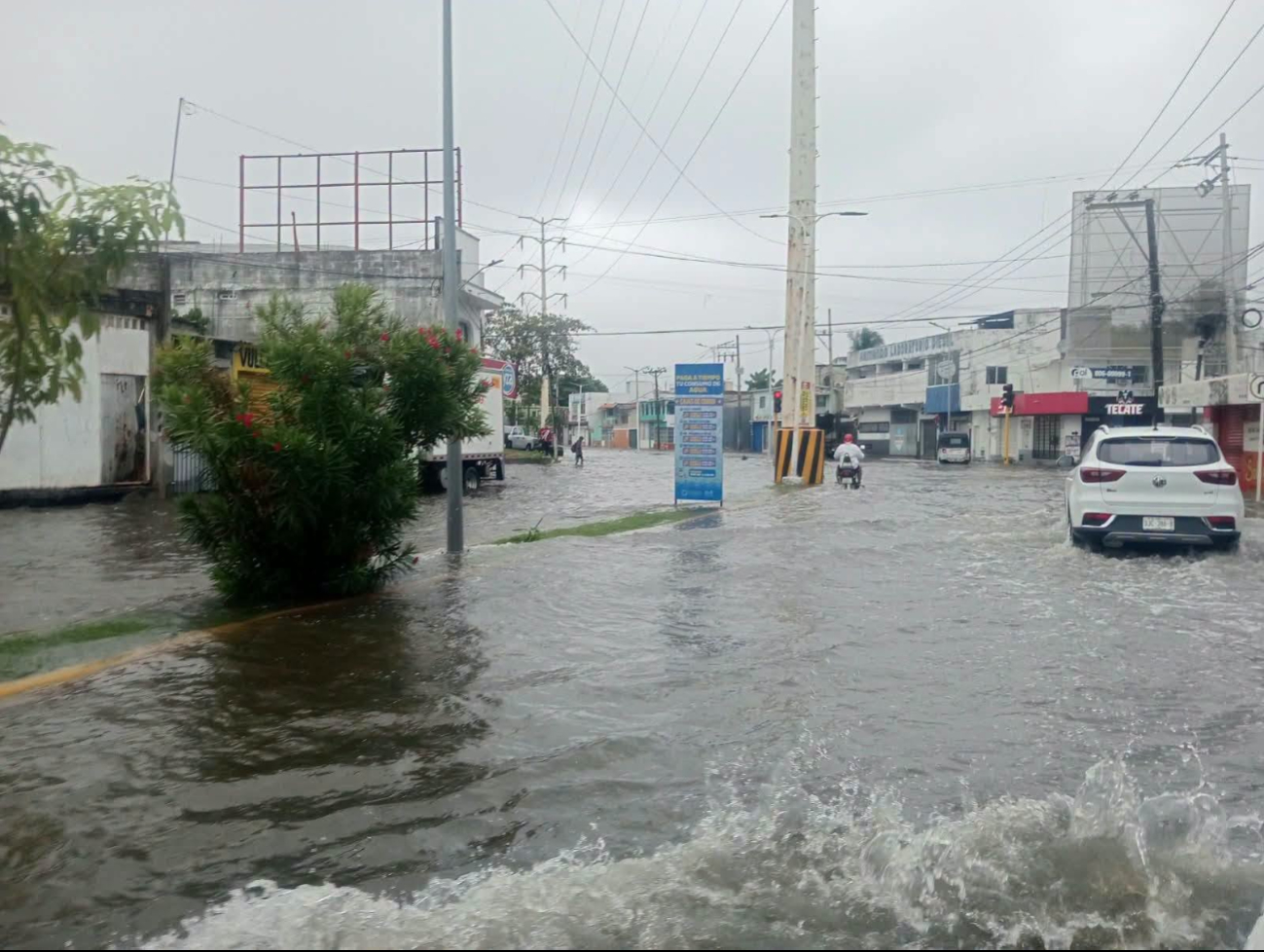 El frente frío número 2 provocará un marcado descenso térmico y precipitaciones en el estado de Campeche.