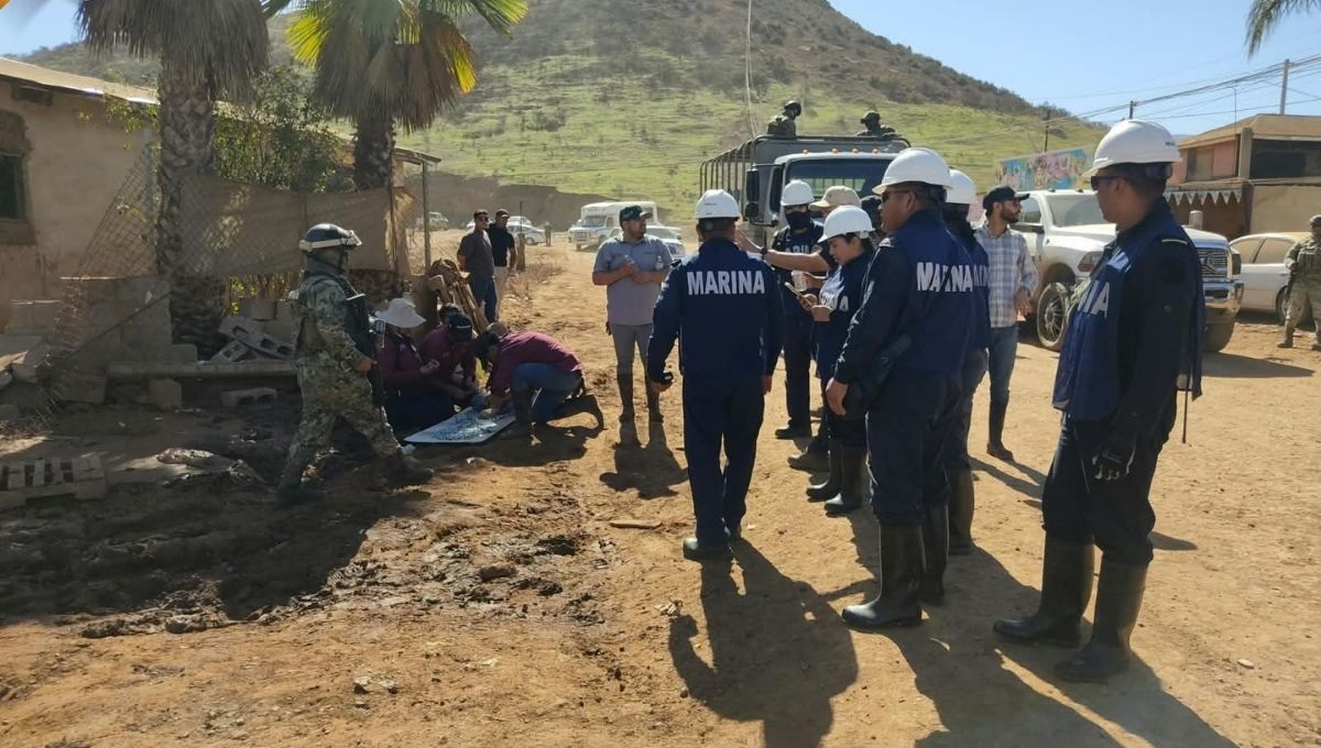Además de las operaciones en Veracruz, la Secretaría de Marina mantiene acciones de auxilio en Jalisco y Colima por los efectos del Huracán Trudy