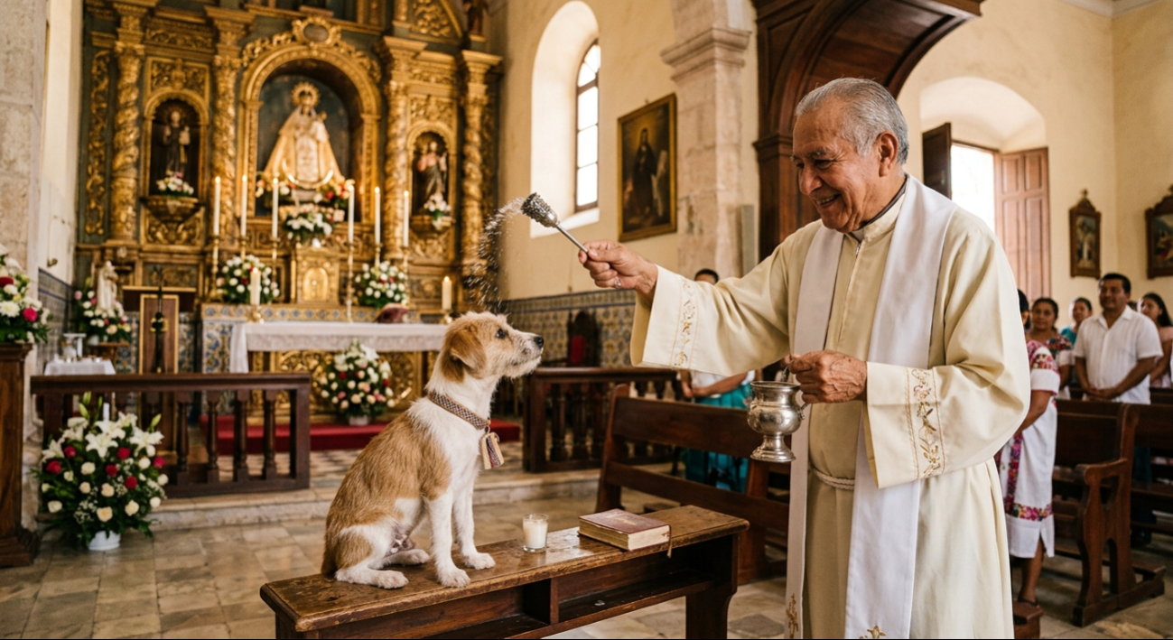 Este sábado 3 y domingo 4 de octubre habrá bendición de mascotas en Mérida