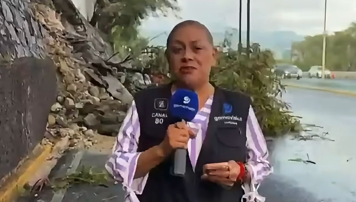 Reportera y camarógrafo son atropellados en una transmisión en vivo en Monterrey; ¿cuál es su estado de salud?