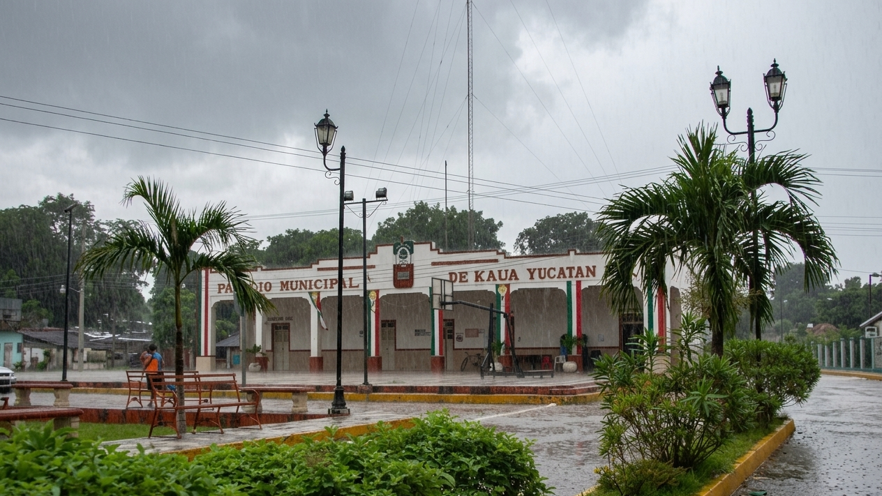 Yucatán tendrá una tarde de lluvias fuertes este viernes 2 de octubre