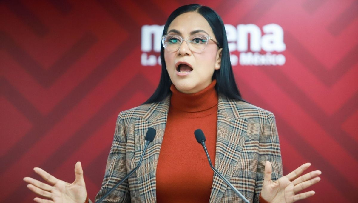 Ariadna Montiel Reyes, presidenta nacional de Morena