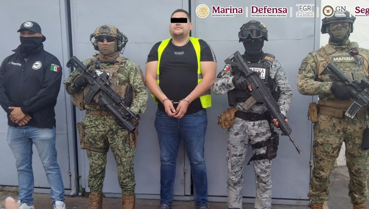 Detienen a Arturo Enrique "N"; exintegrante del CJNG y miembro del Cártel de Sinaloa.