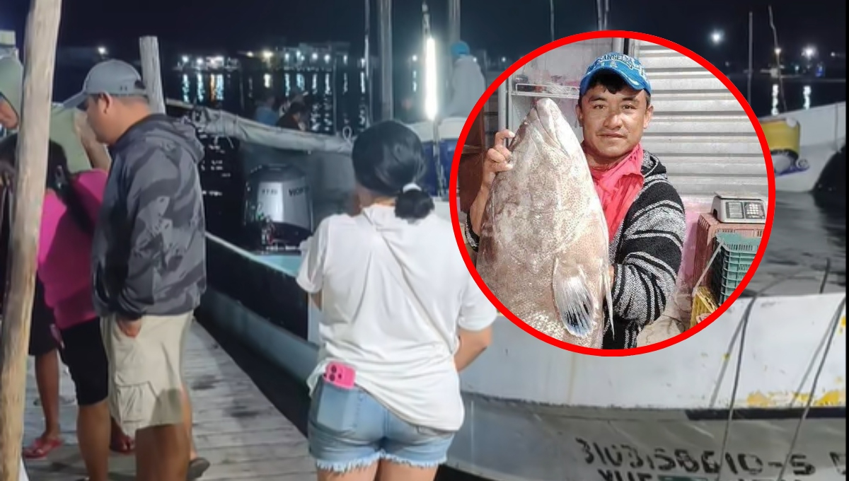 Se hunde embarcación pesquera frente a Celestún; buscan a un pescador desaparecido