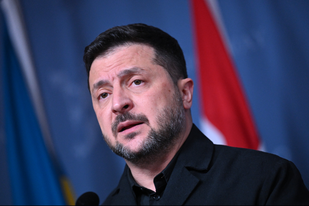 Volodimir Zelenski, presidente de Ucrania.