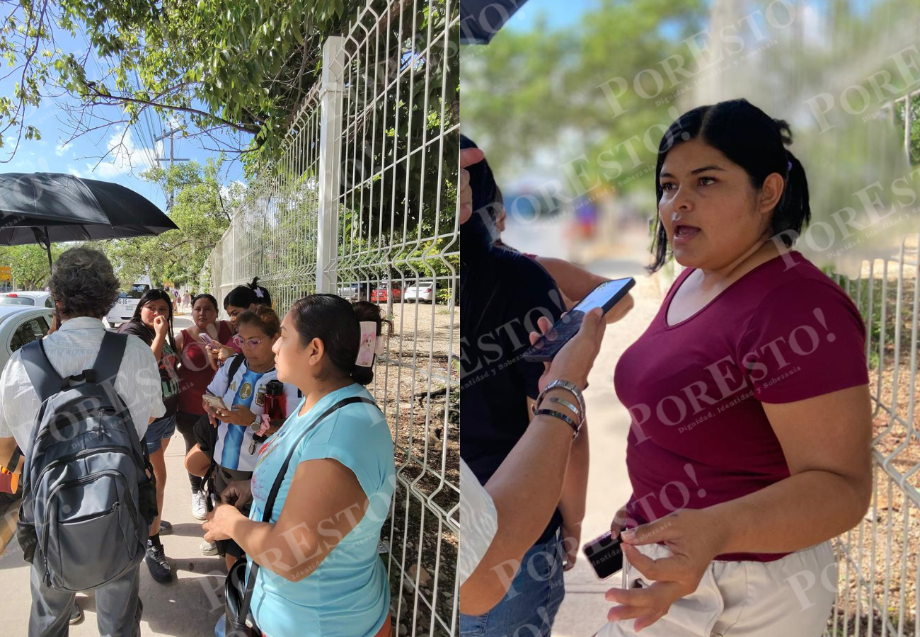 Las inconformes exigieron a las autoridades educativas una respuesta al caso y medidas para evitar que la estudiante afectada vuelva a encontrarse en una situación de riesgo