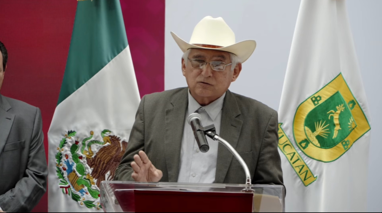 Manuel Medina Castro, presidente de la Asociación de Criadores de Ganado Bovino de Registro de Yucatán