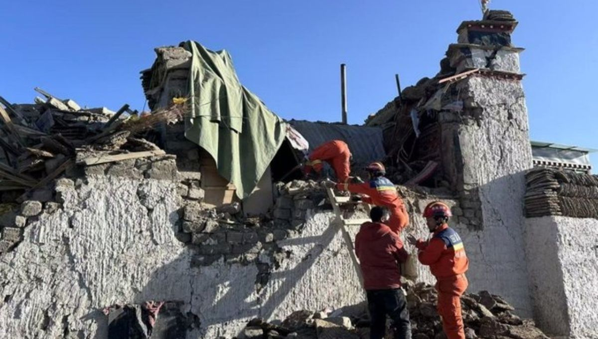 La magnitud de 7.0 corresponde a una estimación preliminar del Centro de Redes Sísmicas de China