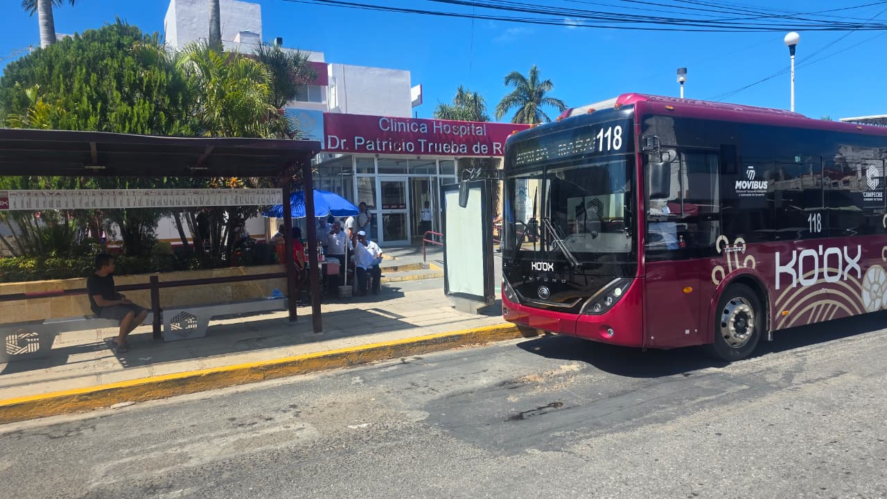 Adaptarán los 136 nuevos paraderos del Ko’ox a las calles de Campeche