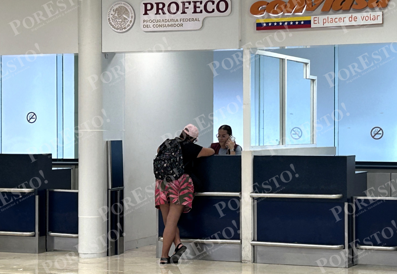 Afectados como Samantha, quien visitó Quintana Roo por vacaciones, relató que la aerolínea le notificó que su vuelo de ayer fue reprogramado al día 28