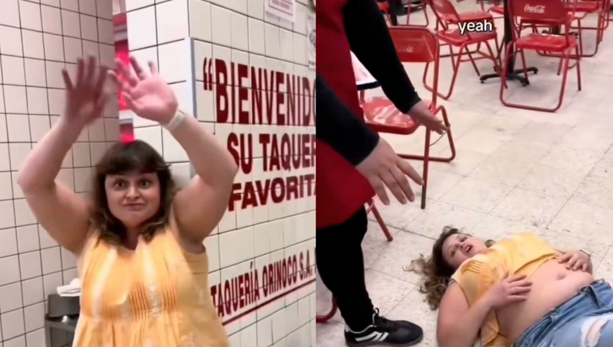 ‘Lady Gringa’ se hace viral por insultar y humillar a empleados de famosa taquería en la CDMX