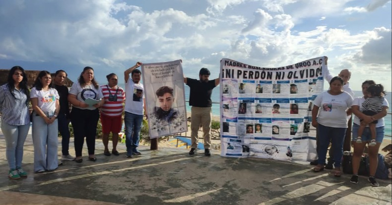 El movimiento fue encabezado por la asociación civil Madres Buscadoras y Colectivo Femenil Xtabay Quintana Roo.