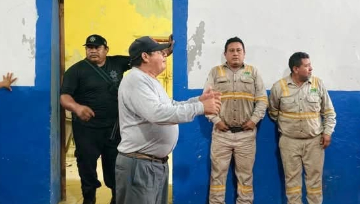 Retienen a empleados de la CFE en Tadzibichén por falta de electricidad