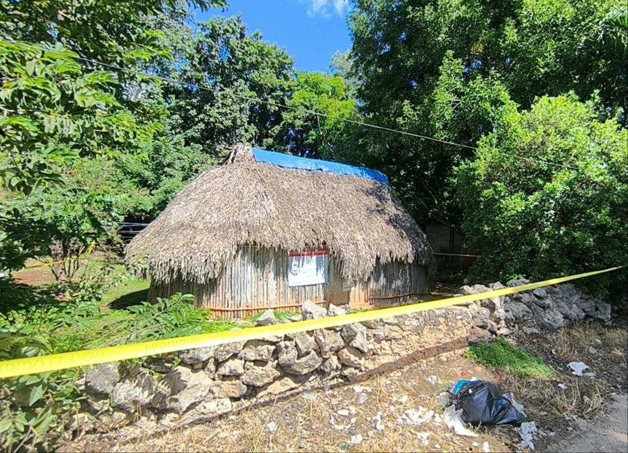 Esta fue la vivienda que cateó la Fiscalía General del Estado.