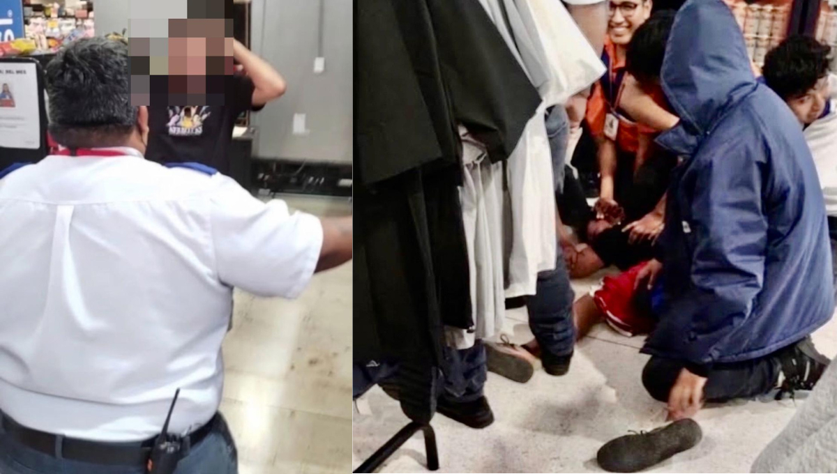 Detienen a sujeto extranjero por presunto robo en supermercado de Playa del Carmen