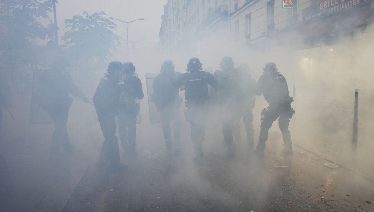 Los disturbios comenzaron principalmente al término de las concentraciones en ciudades como París, Lyon, Marsella, Burdeos, Toulouse y Estrasburgo
