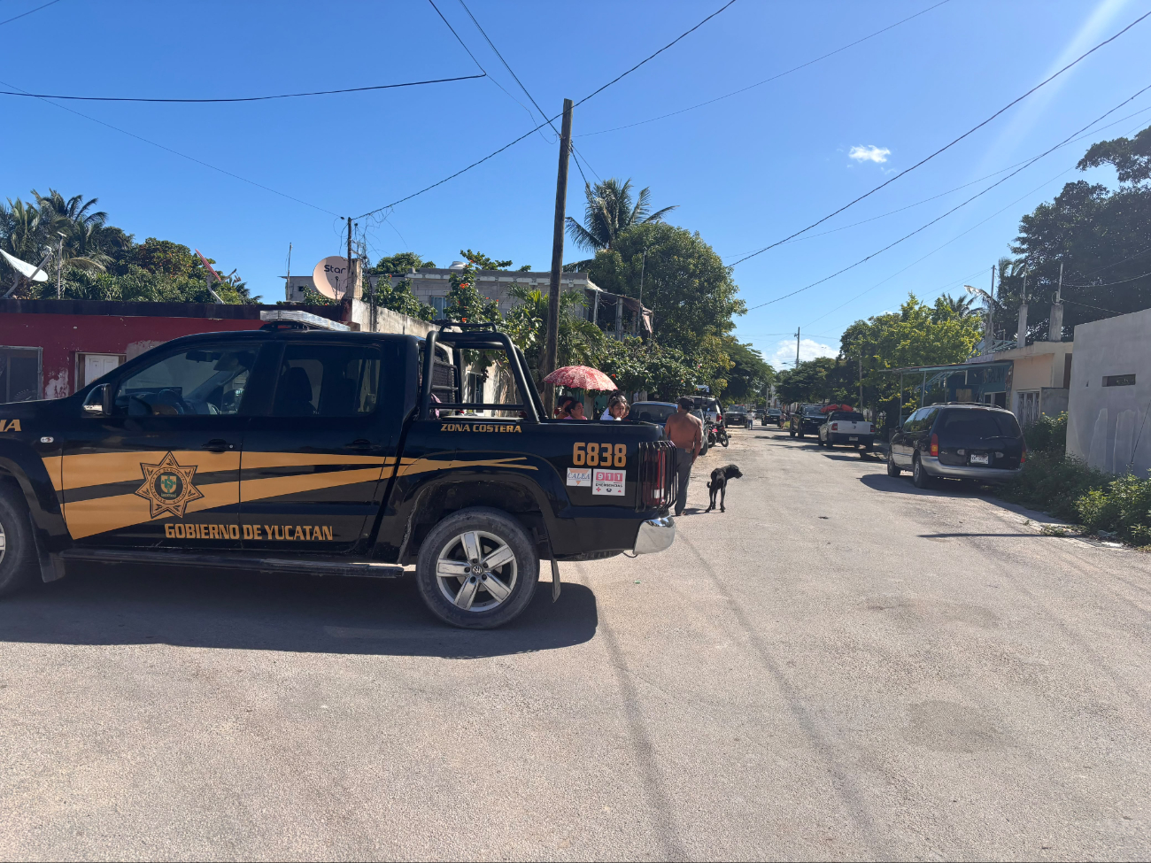La SSP y la Policía de Progreso desplegaron un operativo de búsqueda para dar con el sospechoso